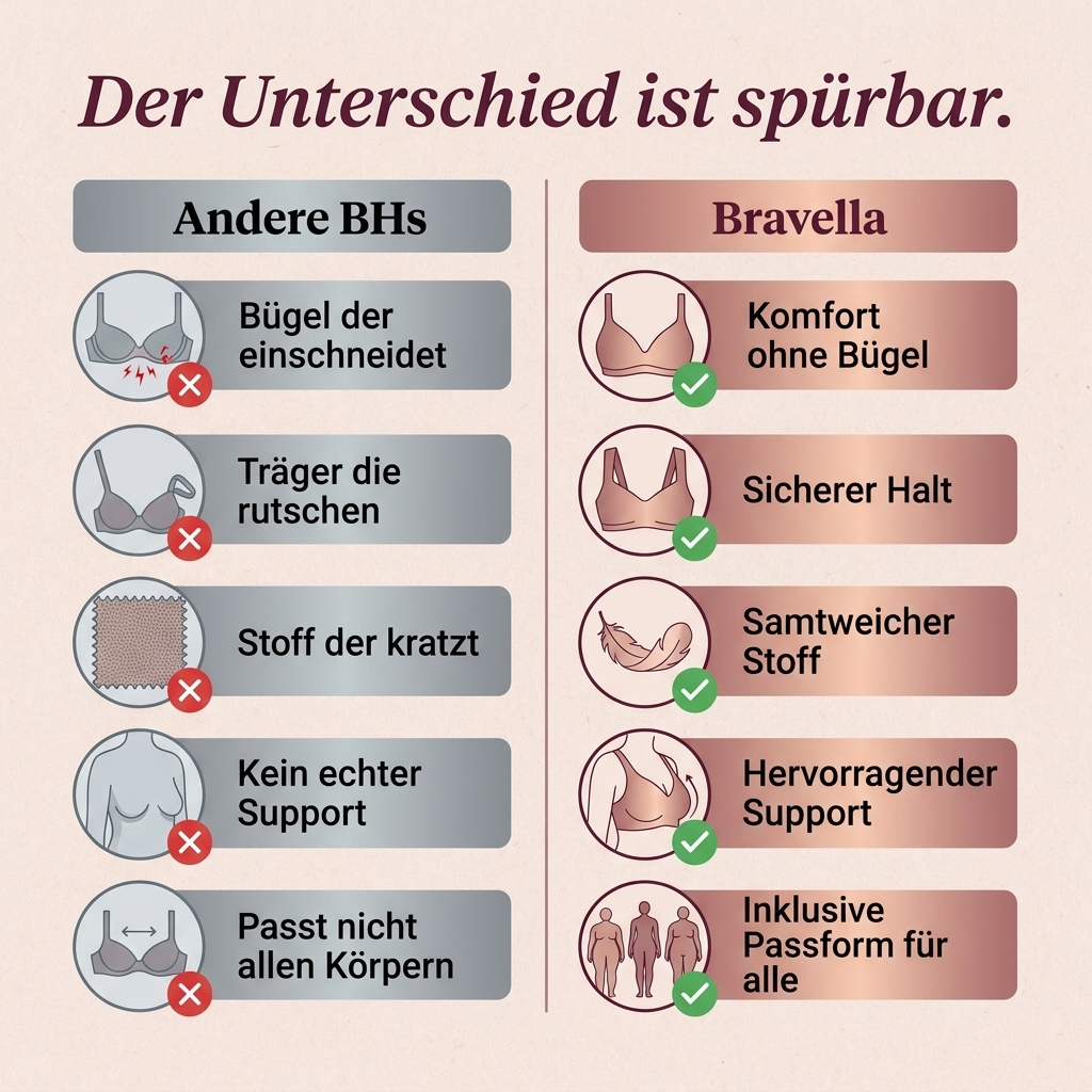 Bravella – Der bequeme Alltags-BH